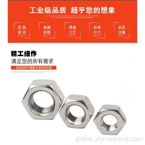 Pan Head Screw saftey hexagon nut for sale Manufactory